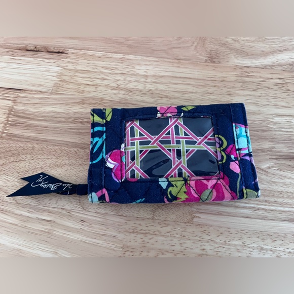 Floral Quilted Wallet with Silver Clasp - Picture 5 of 10